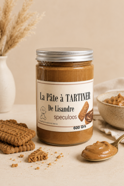 Pâte à tartiner Spéculoos artisanale 600 g